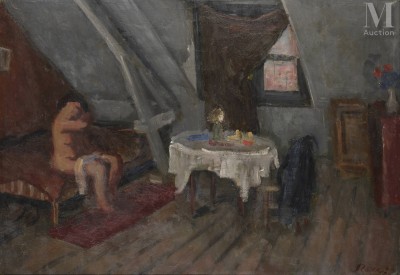 Le modèle dans l’atelier du peintre